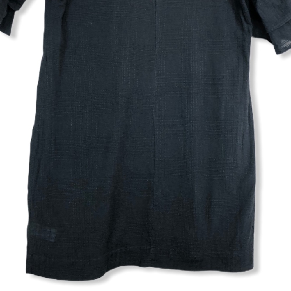 Universal Thread Grey Ruffle Tiered Sleeve Dress - Picture 7 of 10